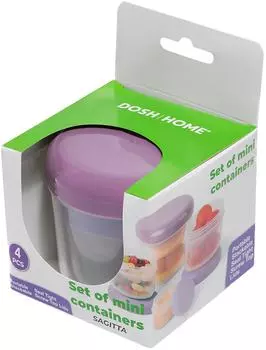 Набор контейнеров Dosh Home Sagitta 4шт
