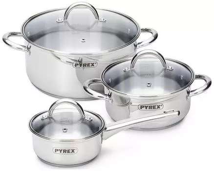 Набор кухонной посуды Pyrex Master 6 предметов