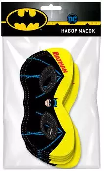 Набор масок Batman 6шт