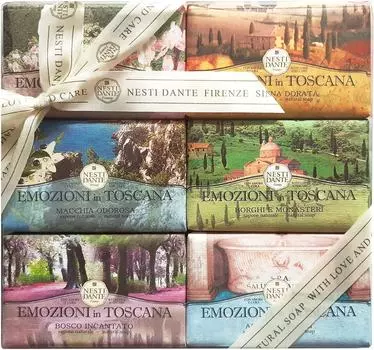 Набор мыла Nesti Dante Emozioni In Toscana 6шт*150г