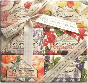 Набор мыла Nesti Dante Romantica 6шт*150г
