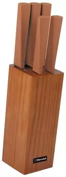 Набор ножей Rondell Guarda на подставке 6 предметов