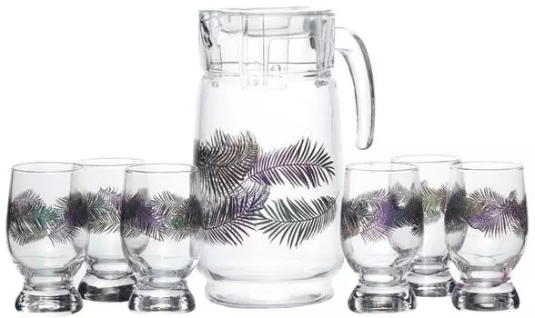 Набор Pasabahce Cannes Кувшин 1шт + Стаканы 6шт