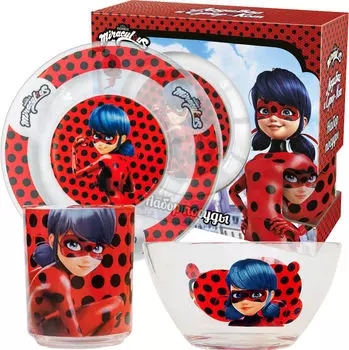 Набор посуды Леди Баг Дизайн 2