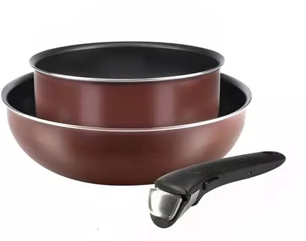 Набор посуды Tefal Ingenio Red 3 предмета