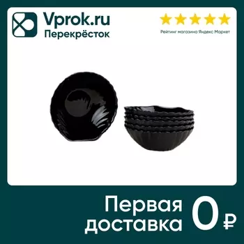 Набор салатников Arya Home Shell из опалового стекла 6шт