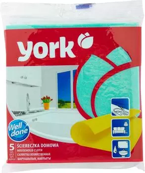 Набор салфеток York 35*35см 5шт - Vprok.ru Перекрёсток