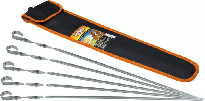 Набор шампуров FireWood в чехле 6шт*50см