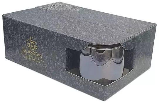 Набор стаканов Glasstar Горький шоколад 3 6шт*310мл