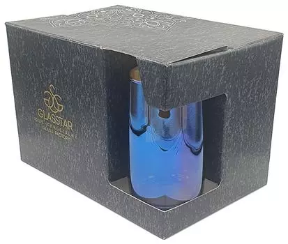 Набор стаканов Glasstar Лазурит 3 6шт*330мл