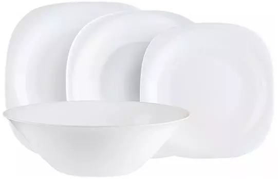 Набор столовый Luminarc Карин белый 19 предметов