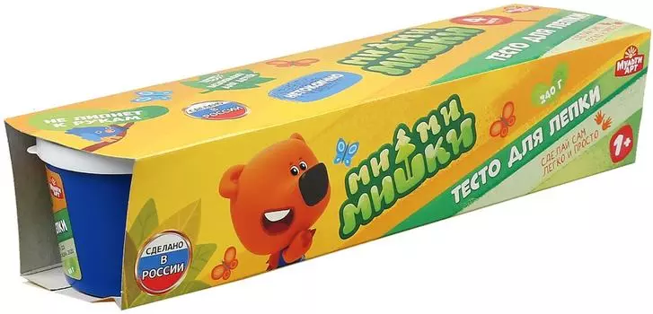 Набор теста для лепки Мульти Арт МиМи Мишки