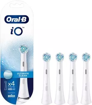 Наcадки для зубных щеток Oral-B Braun iO RB CW белые 4шт