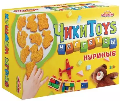 Наггетсы куриные Морозко ЧикиToys 300г. Закажите онлайн!