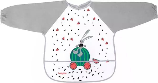 Нагрудник Babyono Adventurer с рукавами