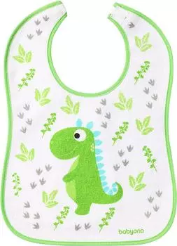 Нагрудник BabyOno Дино умею 9м+