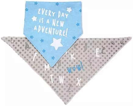 Нагрудник и шейный платок BabyOno Wow 2в1