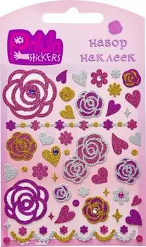 Наклейки Yiwu onccc Patula Stickers Блестящие в ассортименте