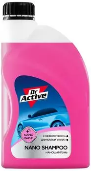 Наношампунь Dr. Active с эффектом воска 1л