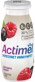 Напиток Actimel Смородина-малина 2.5% 100мл