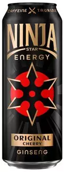 Напиток энергетический Ninja Star Energy Original Cherry 450мл