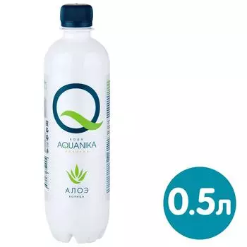 Напиток Aquanika Алоэ и корица 500мл