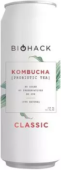 Напиток чайный гриб Bio Hack Комбуча классический 330мл