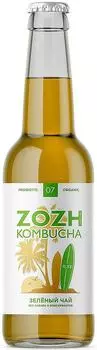 Напиток чайный гриб Zozh Kombucha зеленый чай 330мл