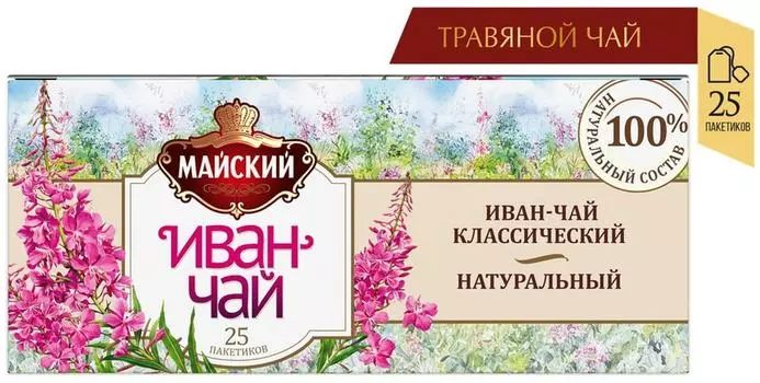 Напиток чайный Майский Иван-чай 25*1.5г