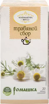 Напиток чайный Мануфактура вкуса Ромашка 20*1.5г