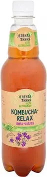 Напиток чайный Зеленая линия Kombucha Relax 555мл