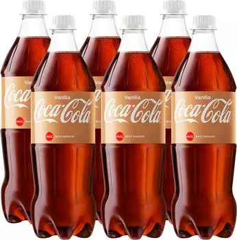 Напиток Coca-Cola Vanilla 900мл (упаковка 6 шт.)