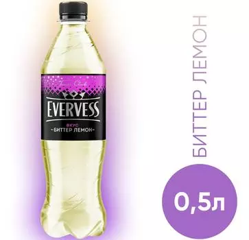 Напиток Evervess Тоник Лимонный вкус 500мл