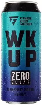Напиток Fitness Food Factory WK UP тонизирующий Черничный мохито 450мл