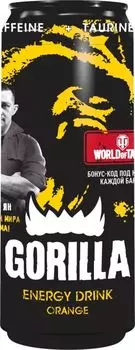 Напиток Gorilla Апельсин энергетический 400мл