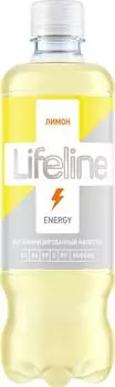 Напиток Lifeline Energy Лимон витаминизированный негазированный 500мл