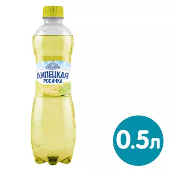 Напиток Липецкая Лайт со вкусом Лимон и лайм 500мл