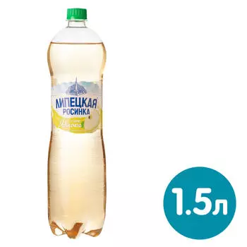 Напиток Липецкая Лайт со вкусом Яблока 1.5л