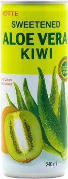 Напиток Lotte Aloe Vera Киви с мякотью алоэ 240мл