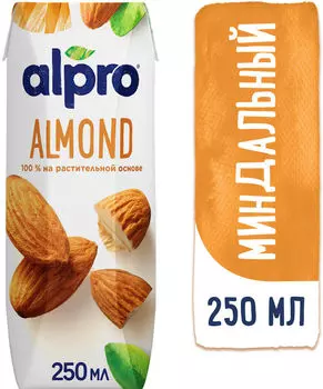 Напиток миндальный Alpro 1.1% 250мл