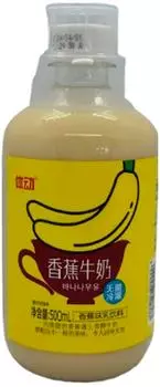 Напиток молочный Woerwang со вкусом банана 500мл