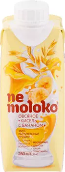 Напиток овсяный Nemoloko Кисель с бананом 250мл