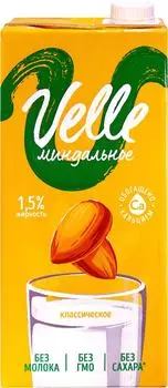 Напиток растительный Velle Миндальный 1.5% 1л