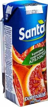 Напиток Santal Красный сицилийский апельсин 250мл