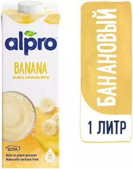 Напиток соевый Alpro Soya Banana 1л