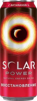 Напиток Solar Power Рекавери энергетический 450мл