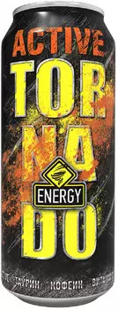 Напиток Tornado Active энергетический 450мл