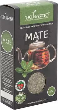 Напиток травяной Polezzno Мате 50г. Доставим до двери!