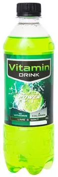 Напиток Vitamin Drink Power Star Лайм-мята 500мл