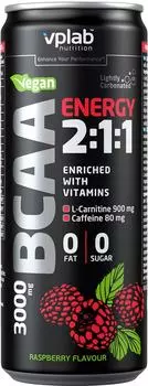 Напиток Vplab Аминокислоты BCAA Energy 2:1:1 Малина 330мл